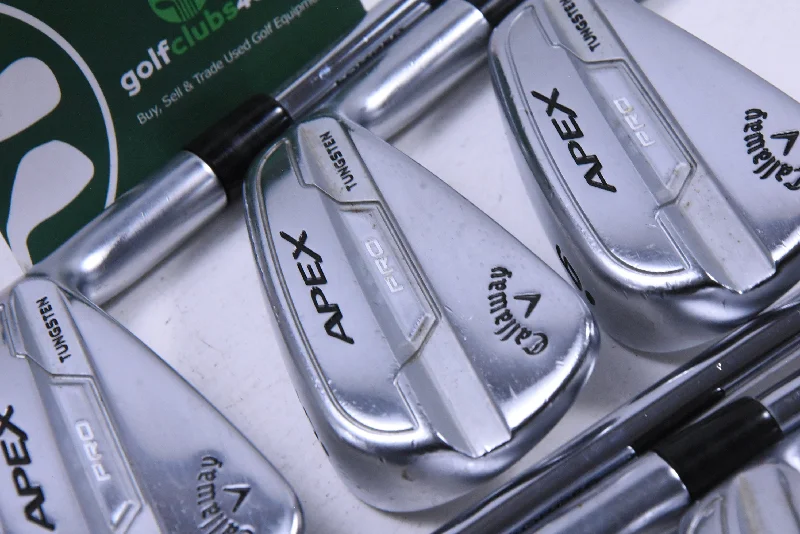 relaxed fit setsCallaway Apex Pro 21 Irons / 4-PW / Stiff Flex Elevate ETS 115 Shafts