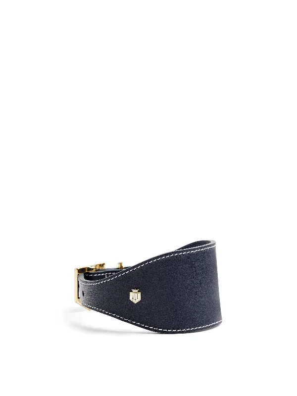 luxury women's outerwearluxury women's outerwearDurable men's travel outerwearFig Whippet Dog Collar - Navy