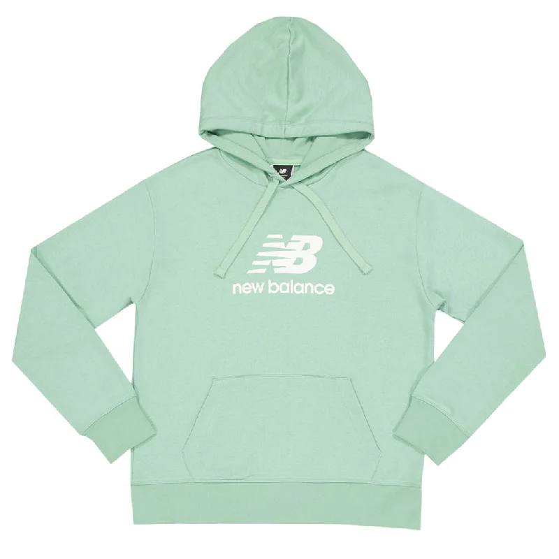 chic women's outerwearchic women's outerwearMen's insulated outerwearNew Balance - Women's Essential Stacked Logo French Terry Hoodie (WT31533 SAE)