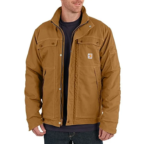 long women's outerwearlong women's outerwearComfortable men's long walk outerwearCarhartt 102182 Men's Flame Resistant Full Swing Relaxed Fit Quick Duck Insulated Coat