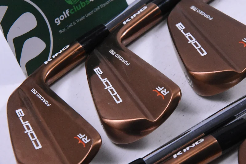 graphic print setsCobra King RF Forged MB Copper Irons / 4-PW / Regular KBS $-Taper 110 Shafts