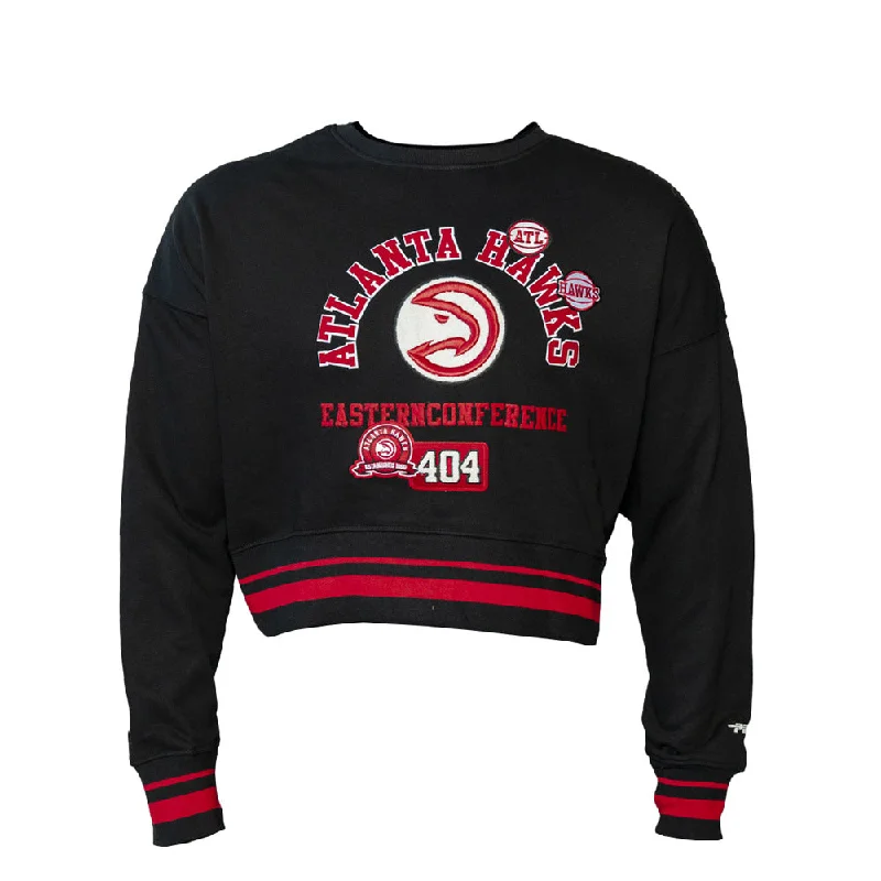 luxury winter outerwearluxury winter outerwearHigh-performance men's outerwearWomen's Pro Standard Hawks Ladies Fleece Crewneck