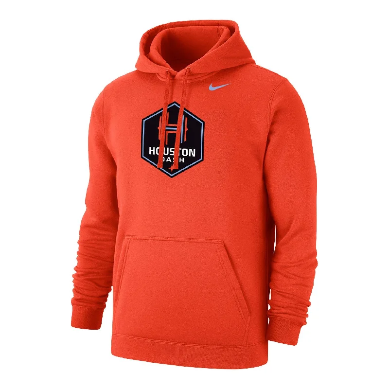 cozy women's outerwearcozy women's outerwearPremium men's luxury outerwearUnisex Nike Houston Dash Crest Orange Hoodie