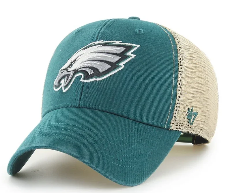 t-shirts for womenPhiladelphia Eagles Adult 47 Brand Flagship Wash MVP Trucker Adjustable Hat