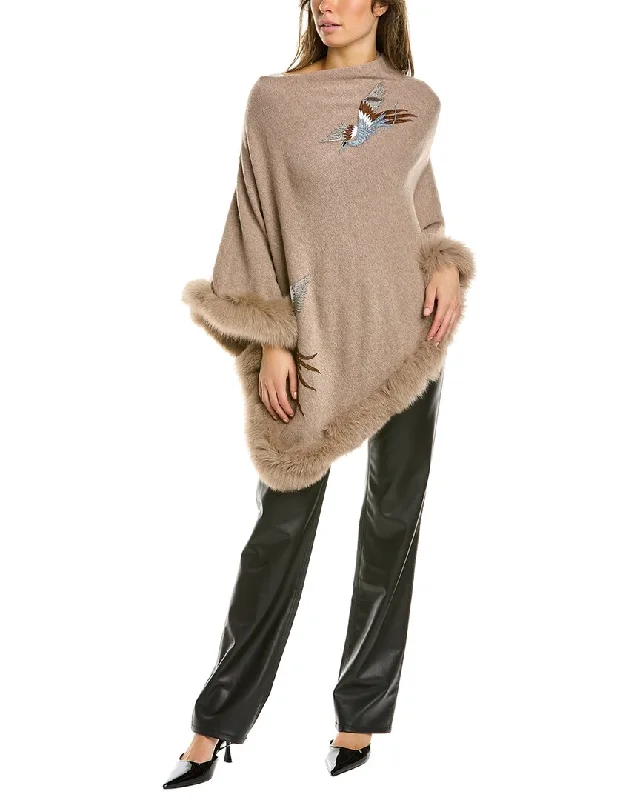 vintage-inspired women's sweatersLa Fiorentina Poncho