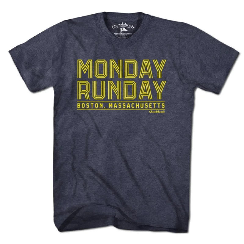 trendy women’s T-shirtsMonday Runday T-Shirt