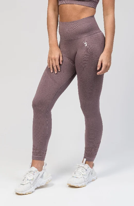 leggings for curvy womenContour Seamless Leggings - Mauve