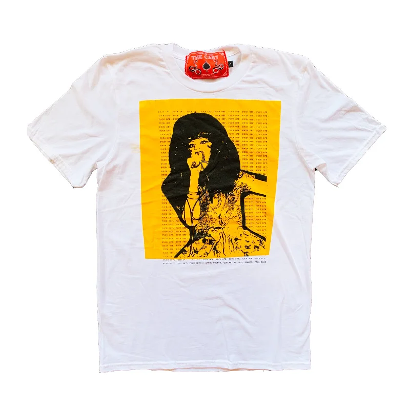 graphic print women’s T-shirtsJAYNE COUNTY