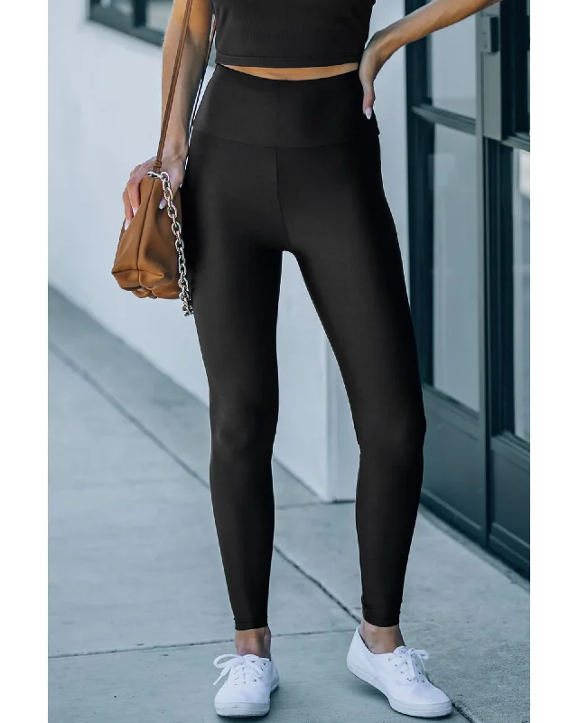 velvet leggingsAzura Exchange High Rise Leggings with Waist Cincher - M