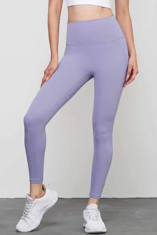 lightweight leggingsCK1532-Nuls Lycra no-wear underwear Anti-bacterial one-piece yoga pants Women's high-waisted hip lift bodyfit fitness pants