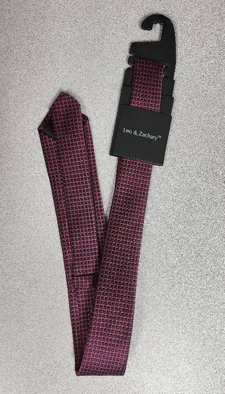 women's pleated topsBoys Red/Navy Diamond Tie