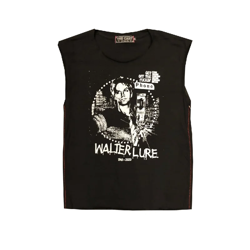 women’s T-shirts for summer vibesWalter Lure Get Off The Phone (CUT UP)