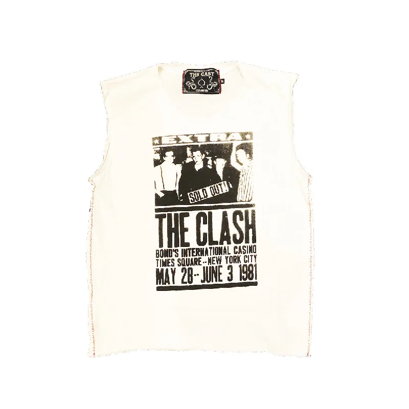 vintage women’s T-shirtsThe Clash (CUT UP)