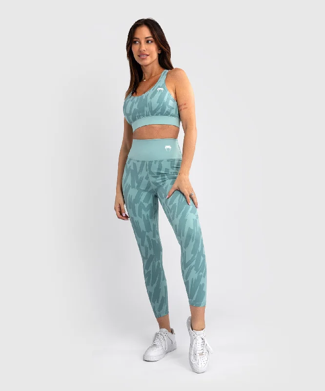 workout leggings with high waistVenum Graffiti Women’s 7/8 Leggings - Aqua