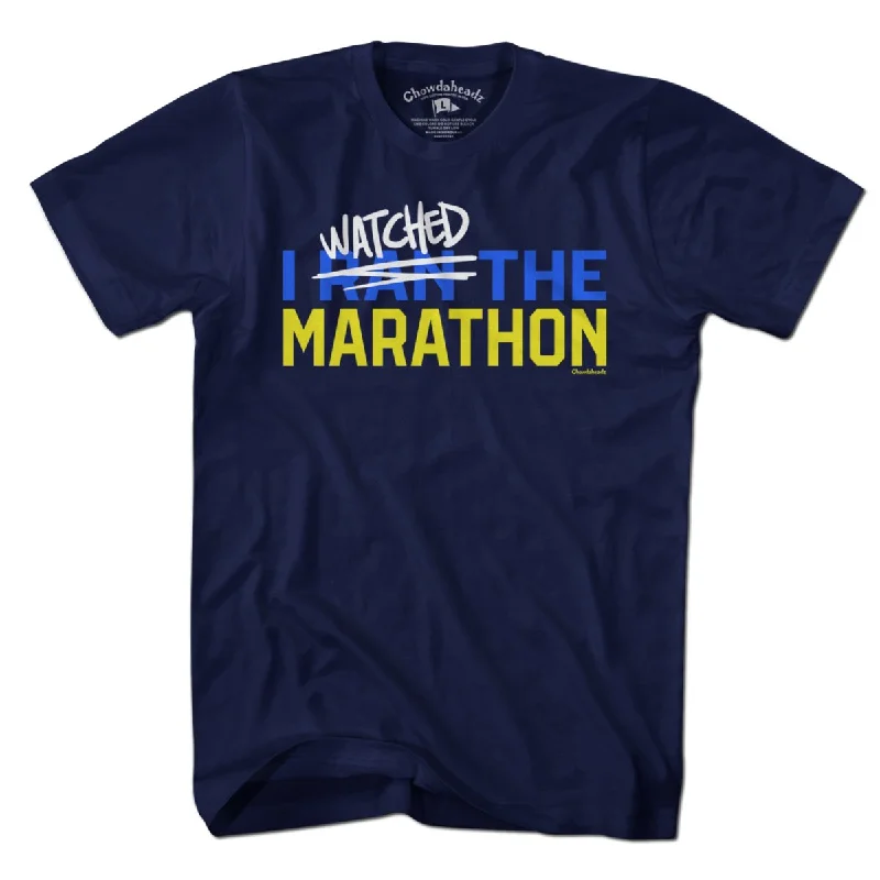 flattering women’s T-shirtsI Watched The Marathon T-Shirt