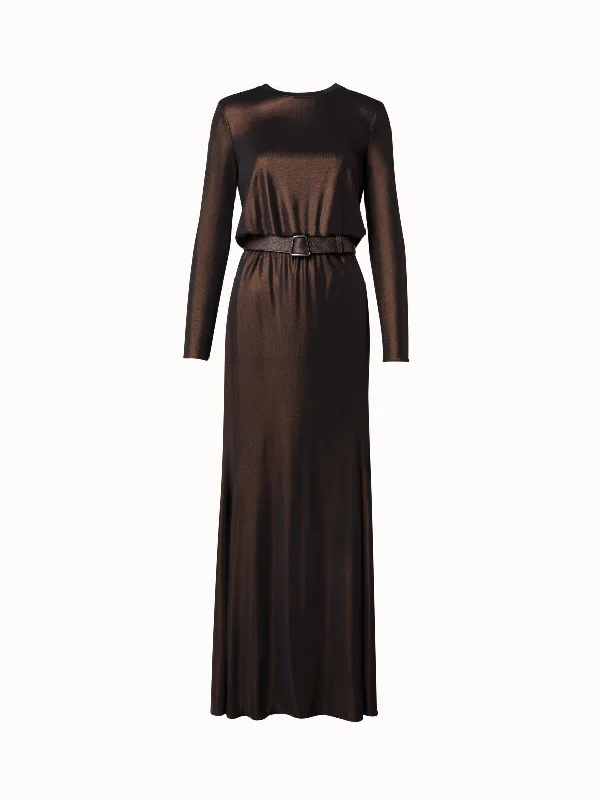 Elegant maxi dresses & jumpsuitsLiquid Stretch Jersey Gown