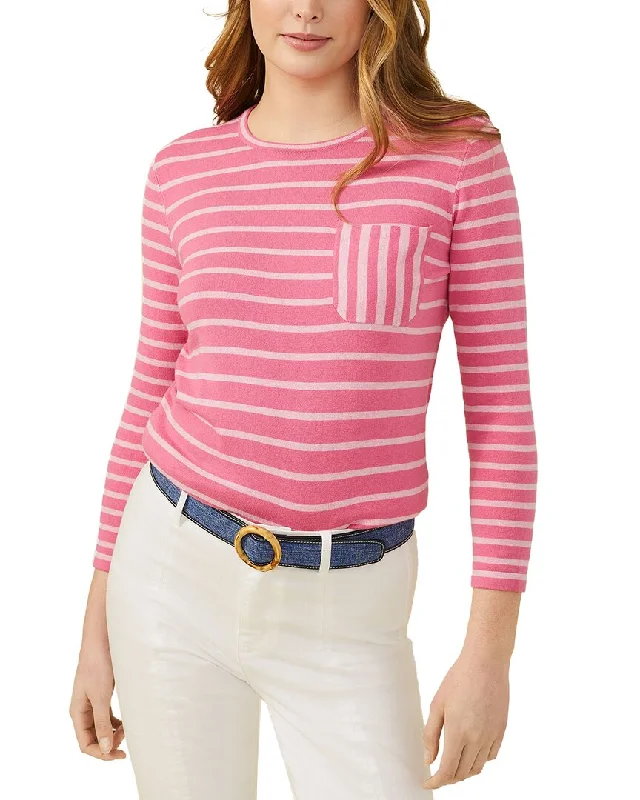 women's breathable sweatersJ.Mclaughlin Stripe Piper Sweater