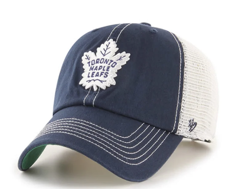 women's boutique topsToronto Maple Leafs Adult 47 Brand Trawler Clean Up Adjustable Hat