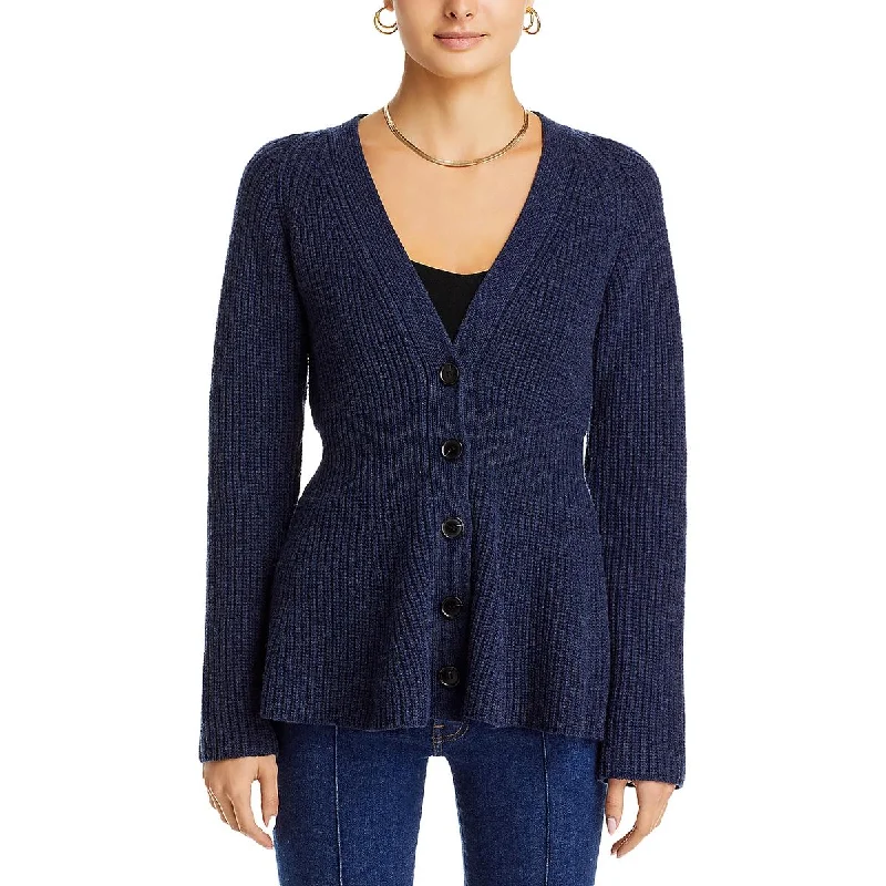 slouchy sweaters for womenAmalia Womens Open Front Ribbed Cardigan Sweater