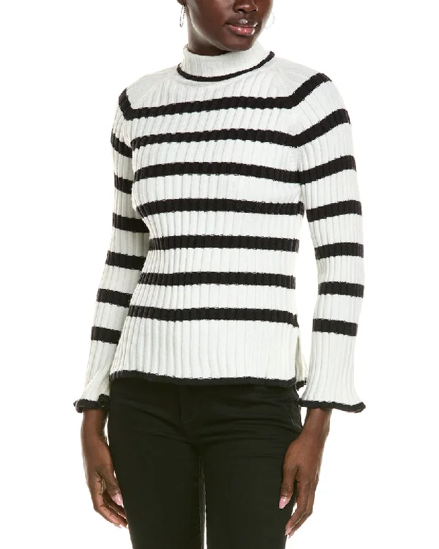 lightweight summer sweatersTo My Lovers Rib Turtleneck Sweater