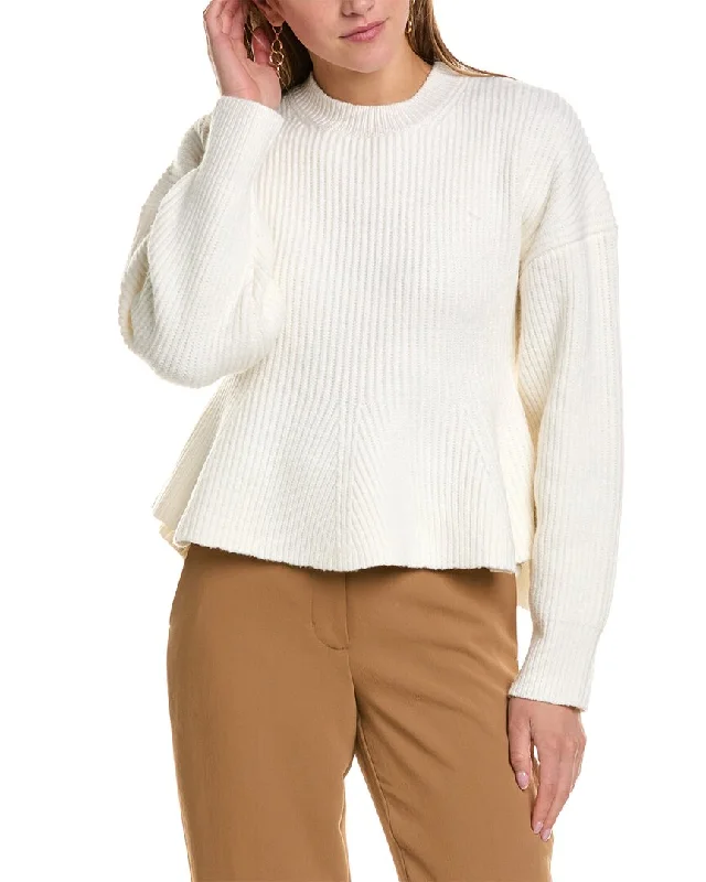 plus size knit sweaters for womenA.L.C. Eliza Wool-Blend Sweater