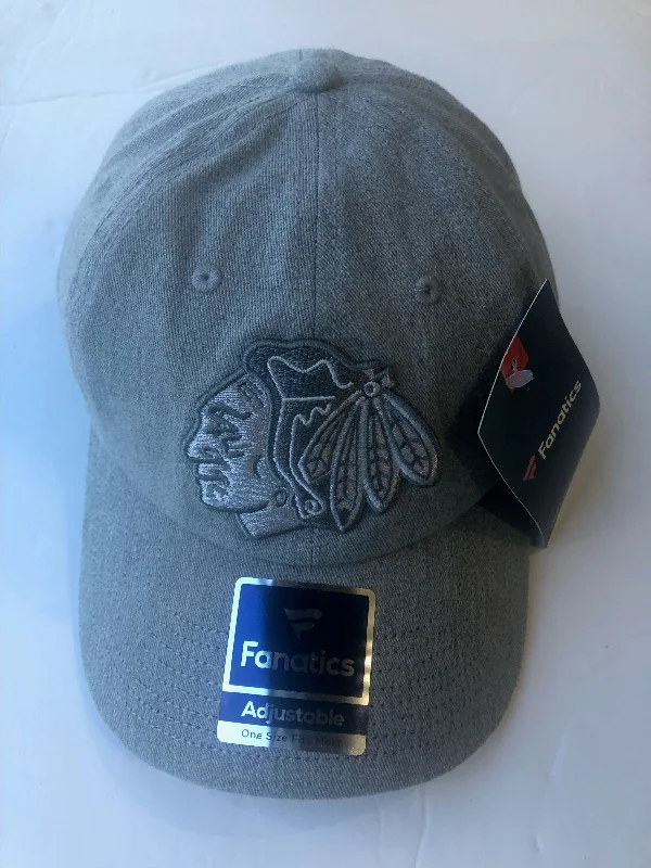 designer tops for womenChicago Blackhawks Fanatics Gray Adjustable Hat