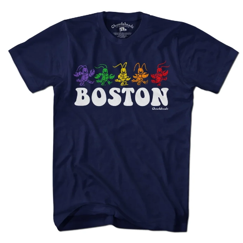 comfortable oversized women’s T-shirtsBoston Dancing Lobstahs T-shirt