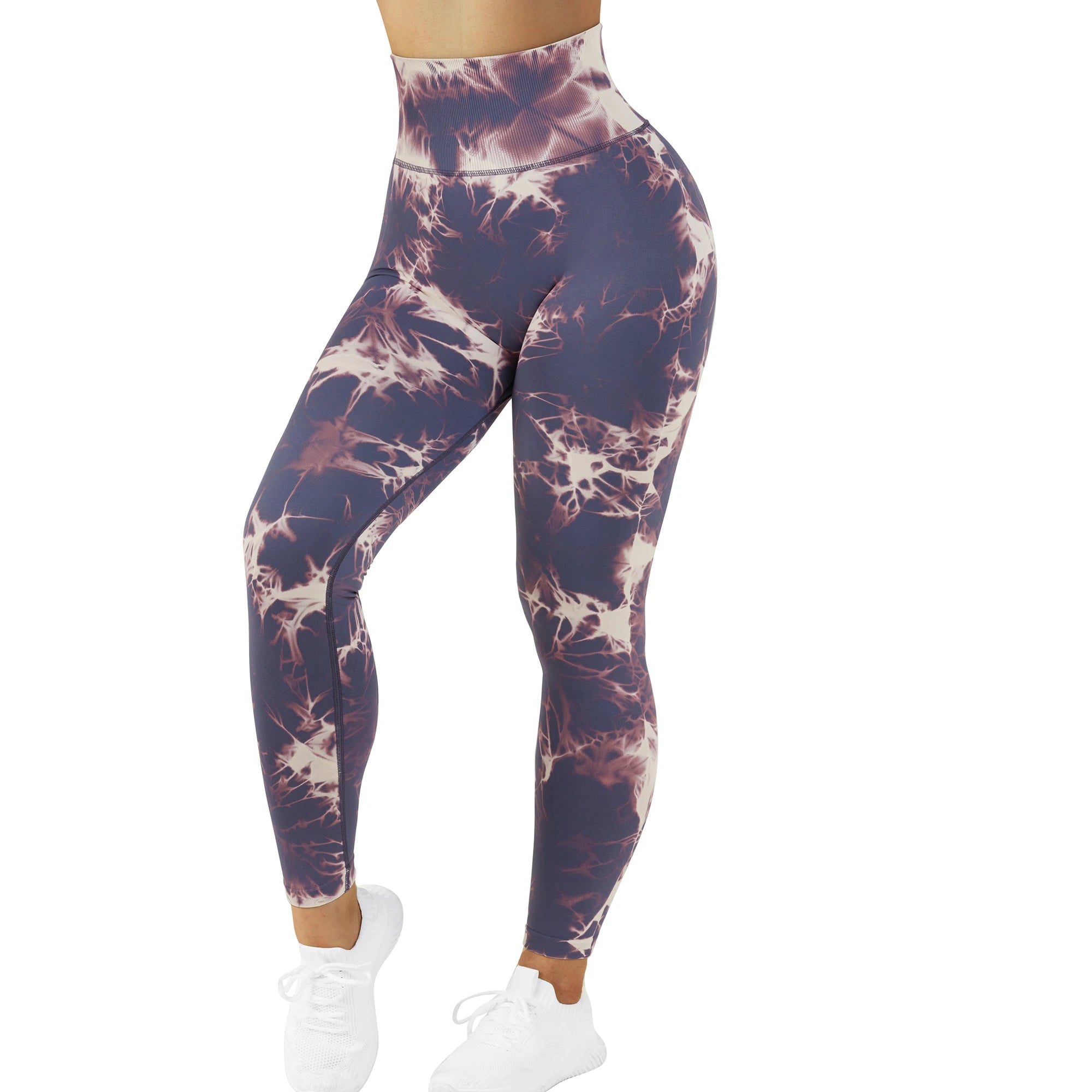 leggings for easy layeringSeamless Tie Dye Leggings