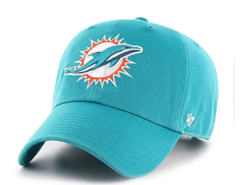 women casual topsMiami Dolphins Adult 47 Brand Neptune Pride Clean Up Adjustable Hat