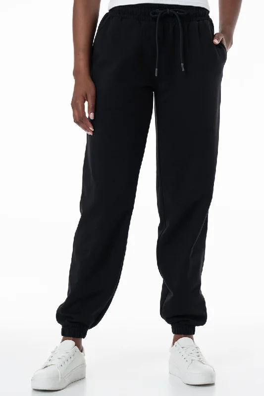 leggings for lounge and sleepTrack Pants _ 155858 _ Black