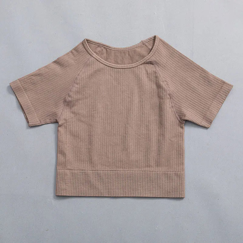 Brownshortsleeve