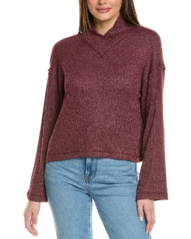 oversized chunky sweaters for womenProject Social T Foster Mock Sweater