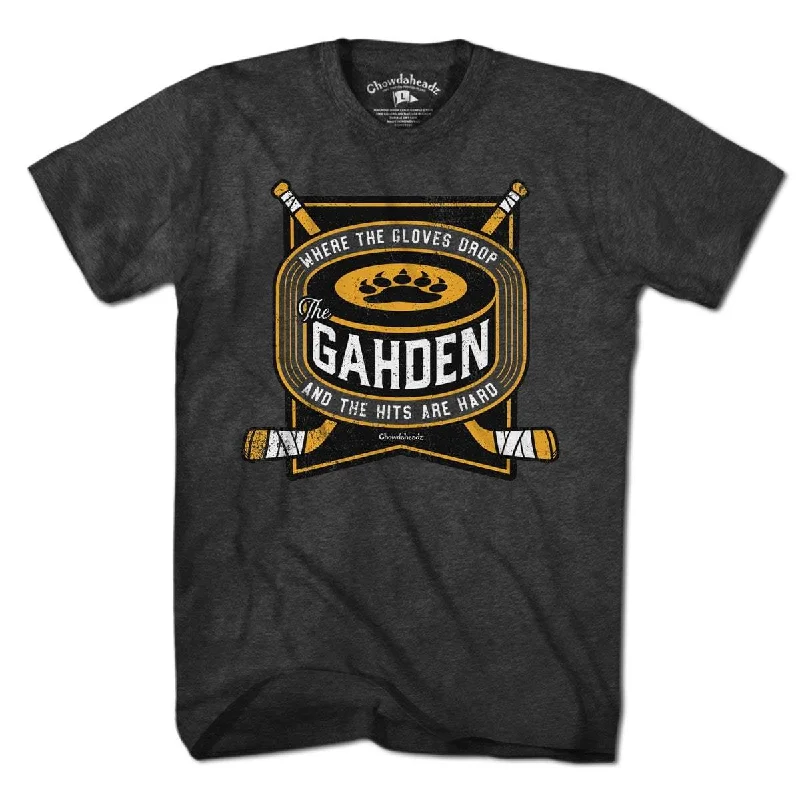 elegant women’s T-shirtsThe Gahden Drop & Hard Hockey T-Shirt