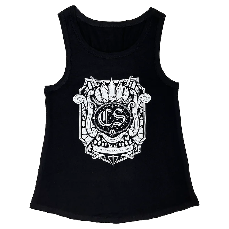 cozy women’s T-shirtsFTGF Crest Ladies Tank