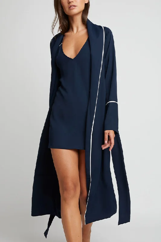 Wedding guest dresses & jumpsuitsSupreme Classic Robe in Navy