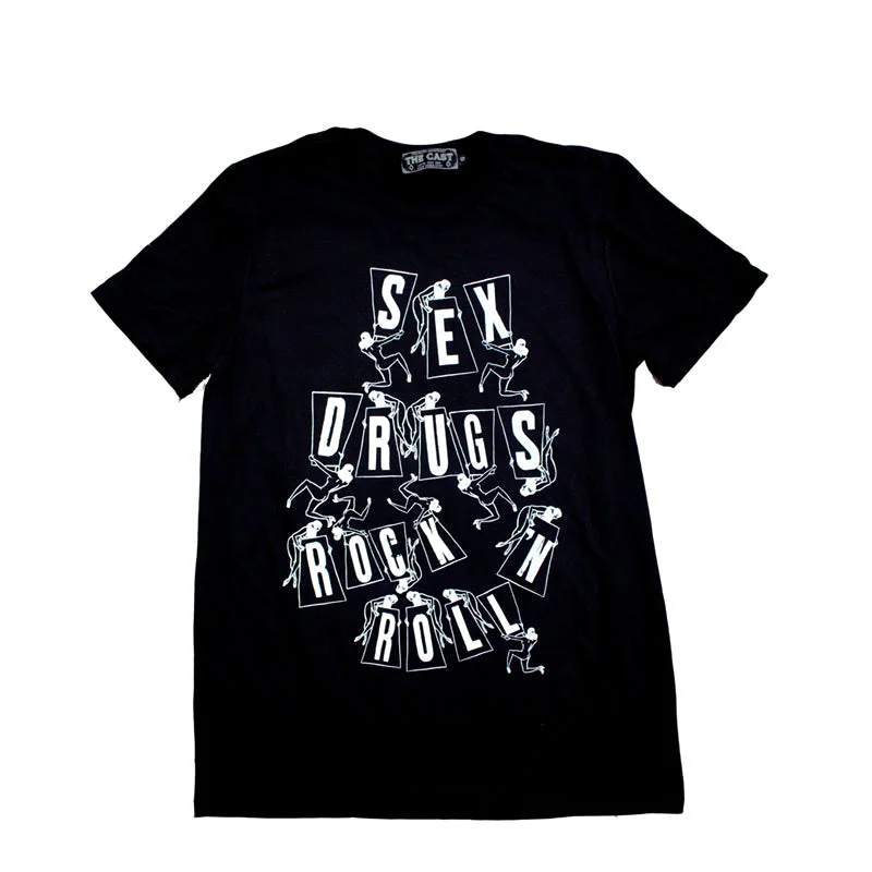 women’s T-shirts for layering in winterSex Drugs Rock N Roll