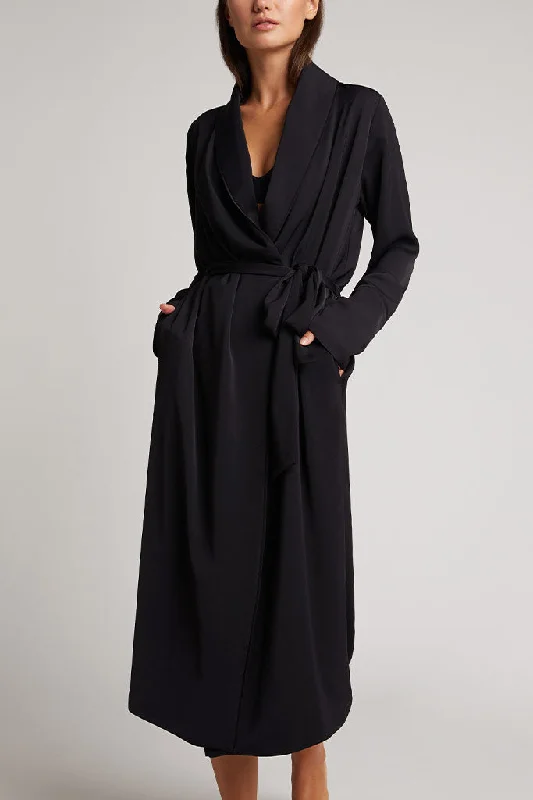 Casual dresses & jumpsuits for everyday wearSupreme Classic Robe in Black