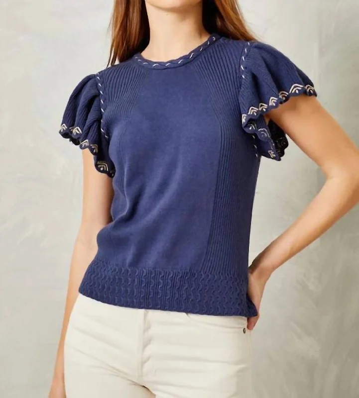 trendy sweaters for womenMadeline Sweater In Navy