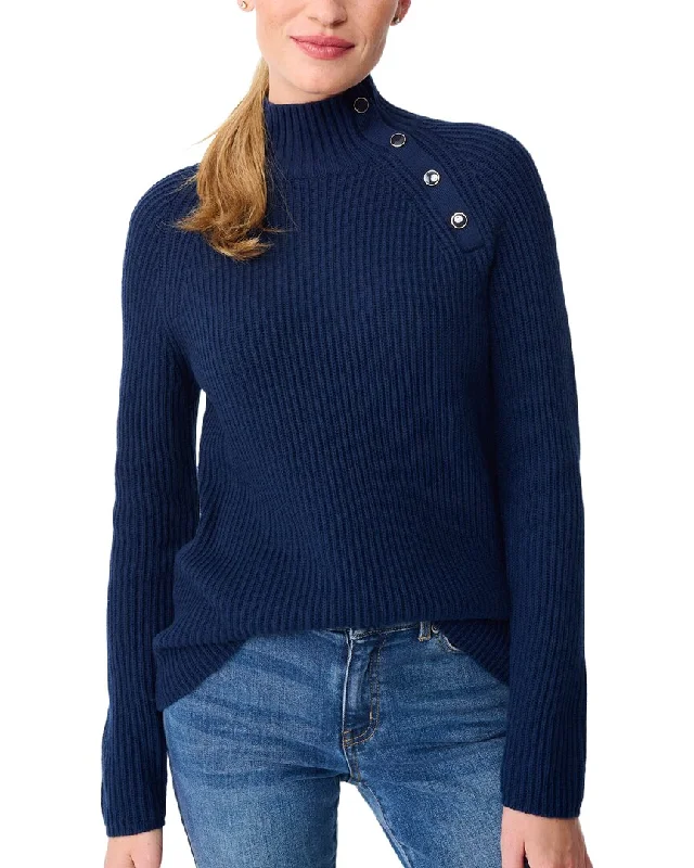 feminine sweaters for womenJ.McLaughlin Sevellia Wool & Cashmere-Blend Sweater