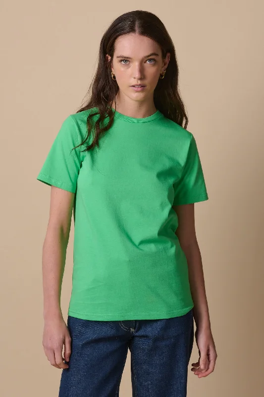 trendy women’s T-shirts for summerWomen's Short Sleeve T Shirt - Apple Green