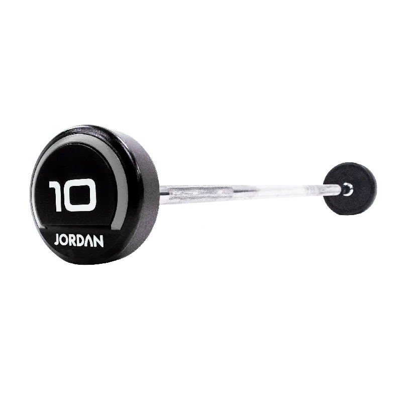 comfortable tops for womenJORDAN® Urethane Barbells - Straight Bars (Grey) CLEARANCE