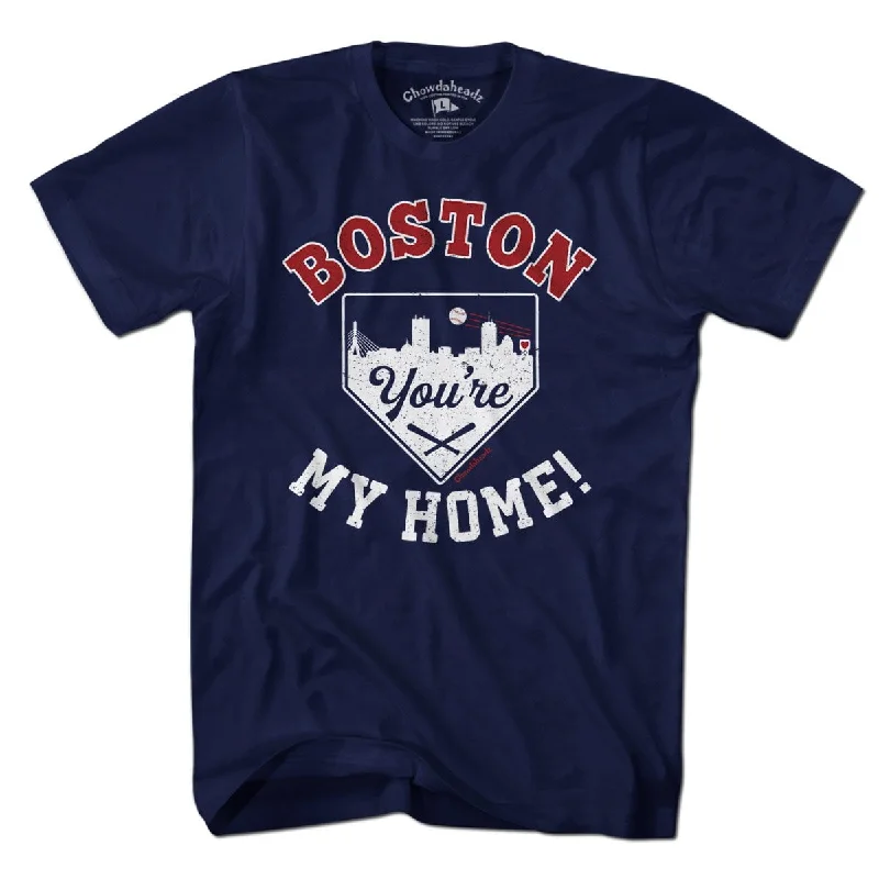 cozy fit women’s T-shirts for winterBoston Home Plate T-Shirt