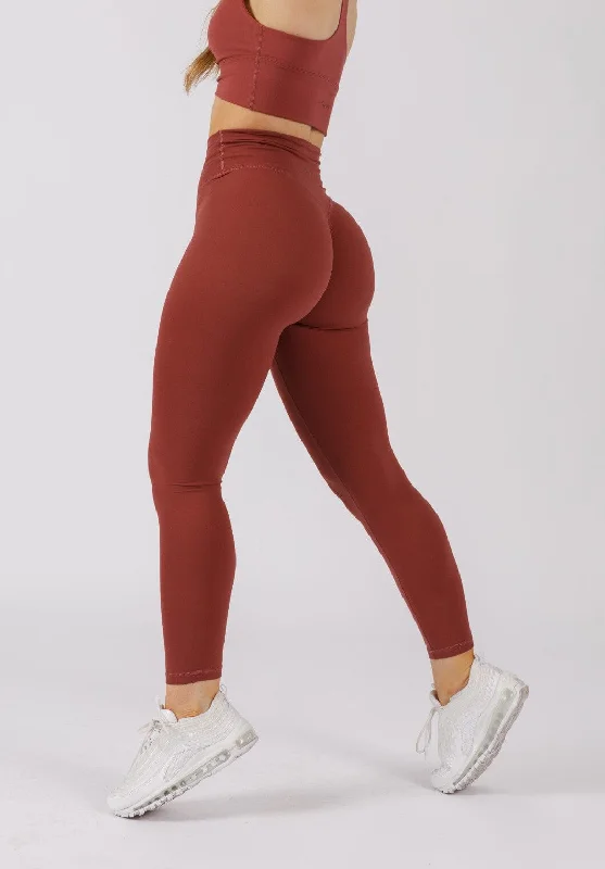 leggings for cool weatherRecStretch Original Sculptseam™ Plus Legging Strawberry Quartz