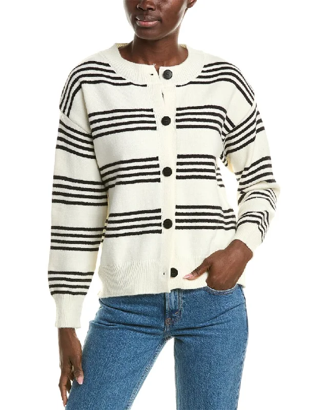 striped sweaters for womenFemme Society Cardigan