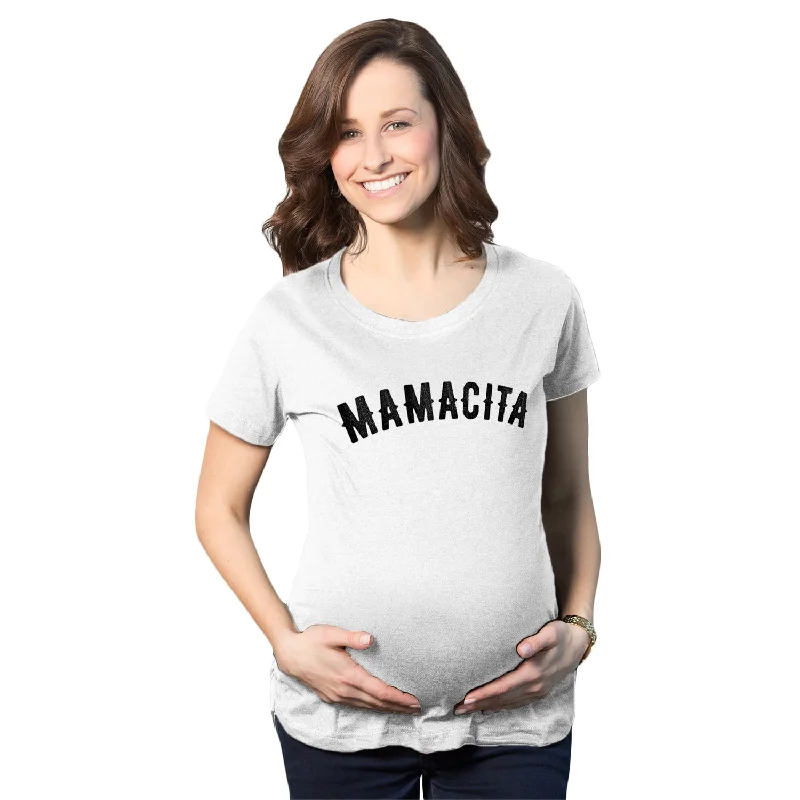 elegant cotton women’s T-shirtsMamacita Maternity T Shirt