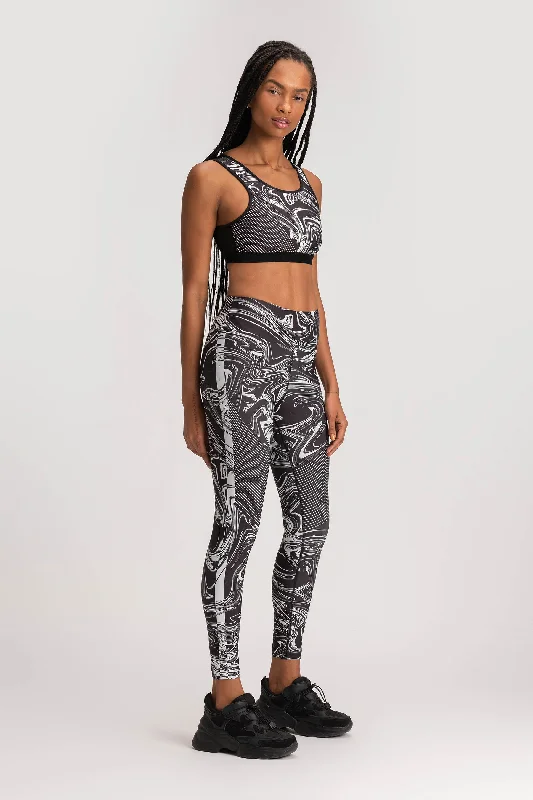 leggings for sporty chic lookMarble Leggings