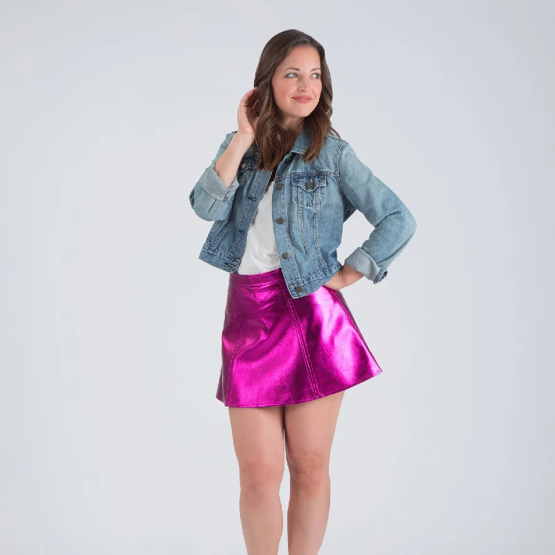 Dressy dresses & jumpsuits for eventsMetallic Mini Skirt