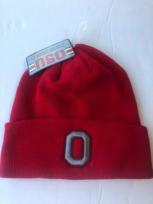 stylish tops for womenOhio State Buckeyes Red Tow Cuffed Winter Hat with No Pom