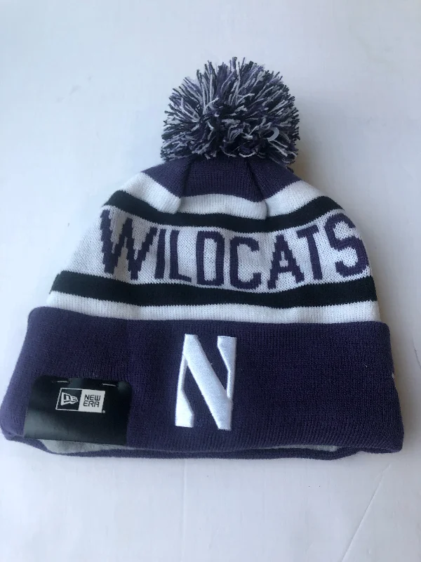 warm tops for winterNorthwestern University Wildcats New Era Purple Band Redux Winter Hat