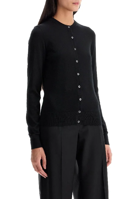 textured women's sweatersDolce & Gabbana 'cashmere And Silk Cardigan